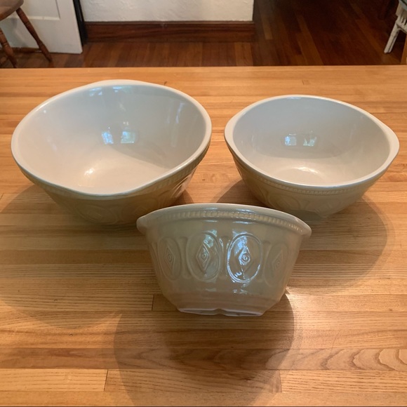 Vintage ceramic mixing bowl set - Picture 1 of 5